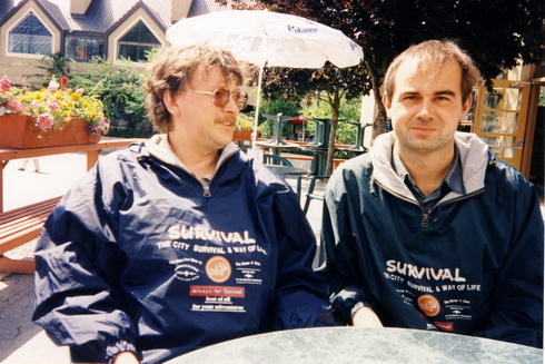 Jarek i ja w Kanadzie